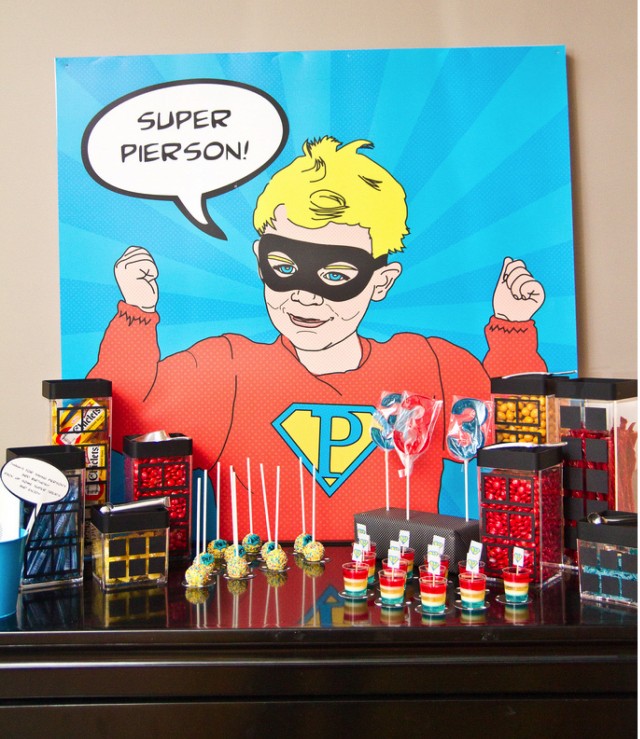 super hero pop it