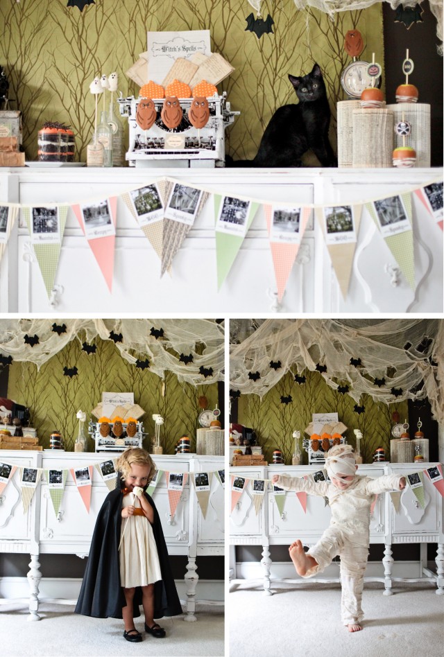 Happy Haunted Halloween Printable Design Collection Party 8