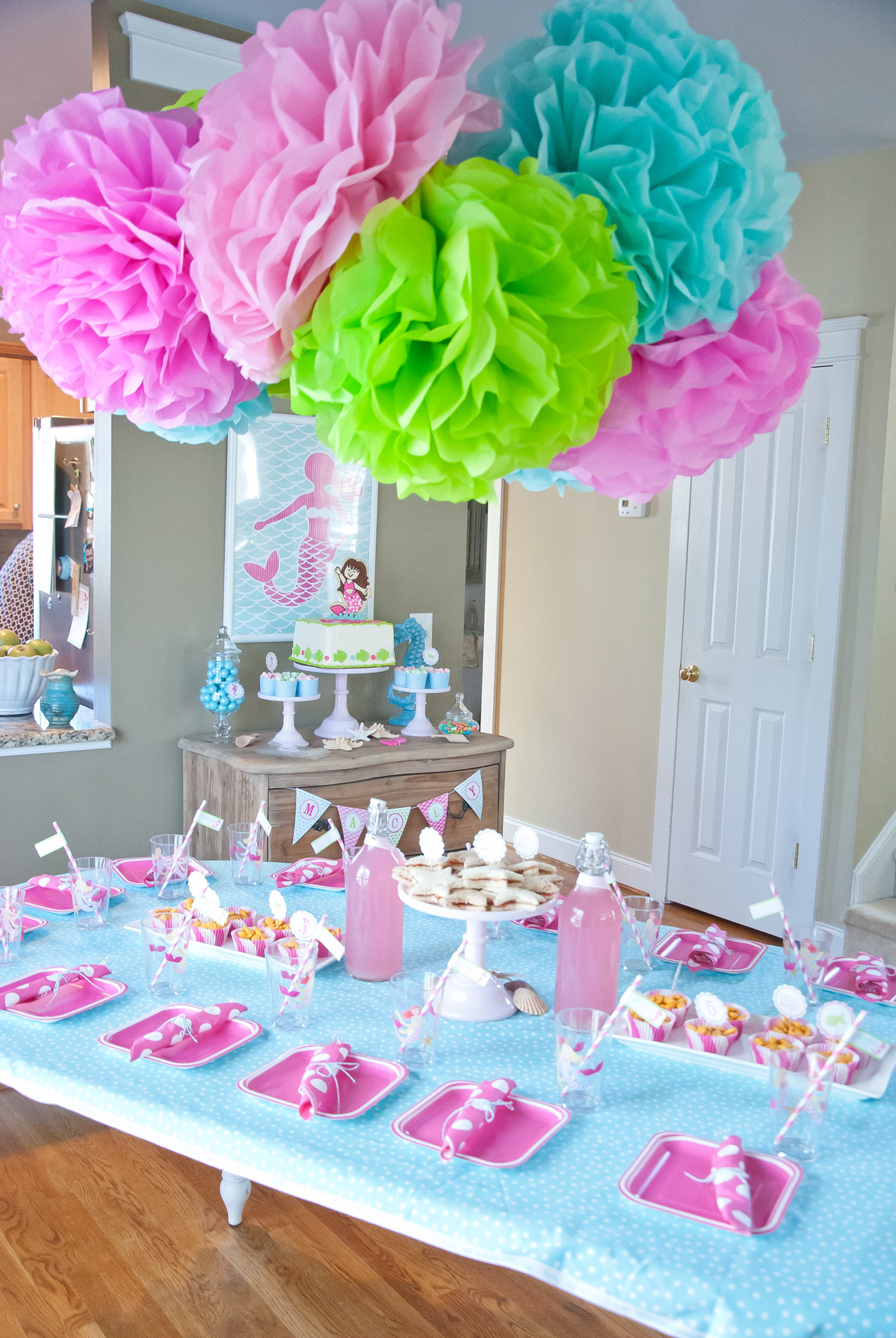 A Dreamy Mermaid Birthday Party - Anders Ruff Custom Designs, LLC