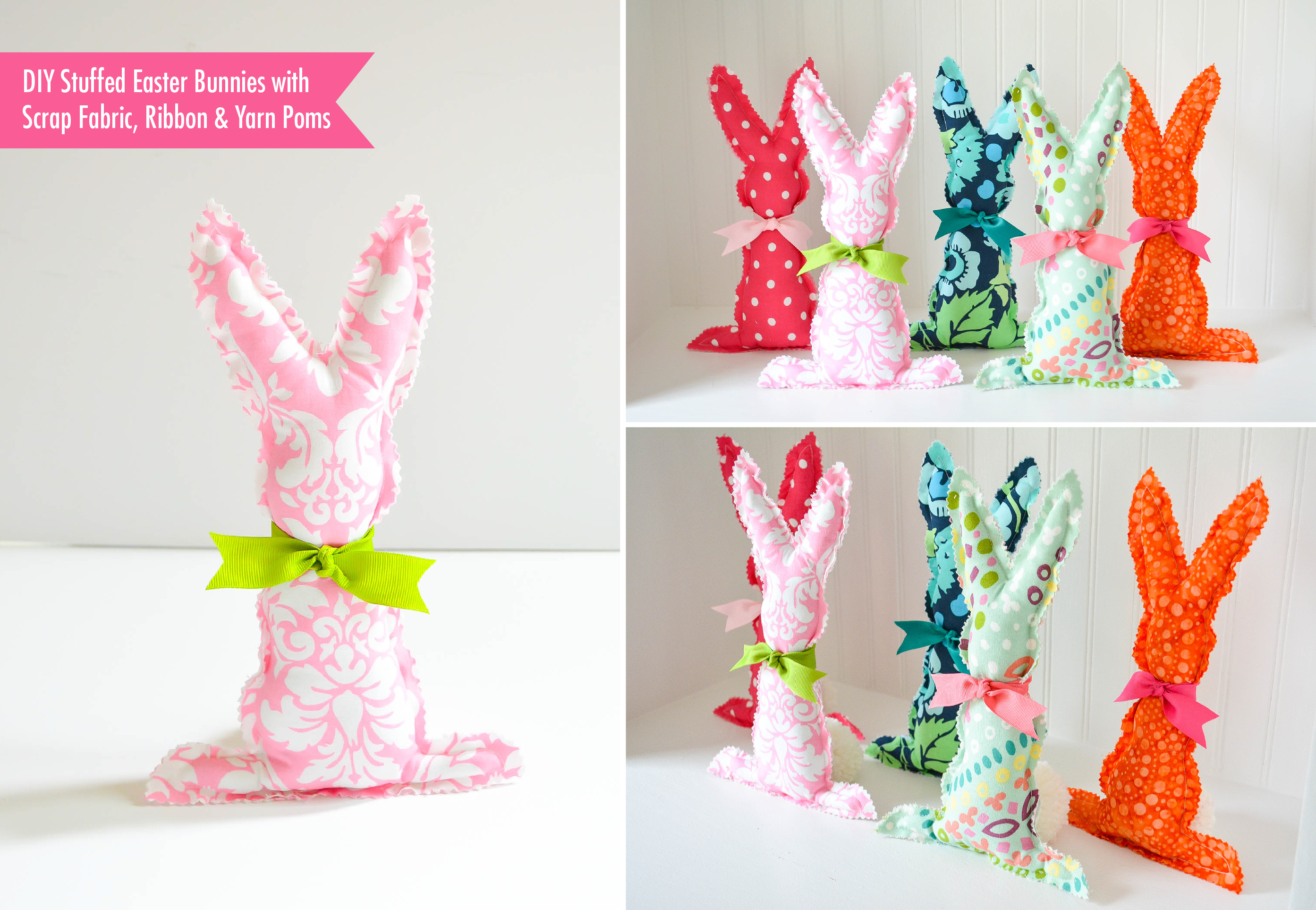 homemade stuffed bunny