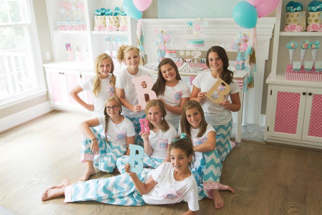 Monogram Tween Slumber Party